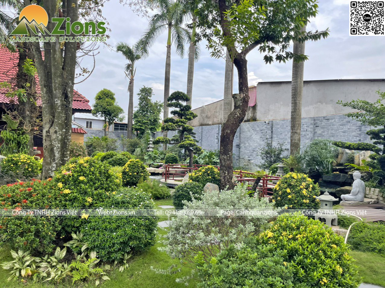 Thi công cảnh quan nhà thờ họ tại Củ Chi